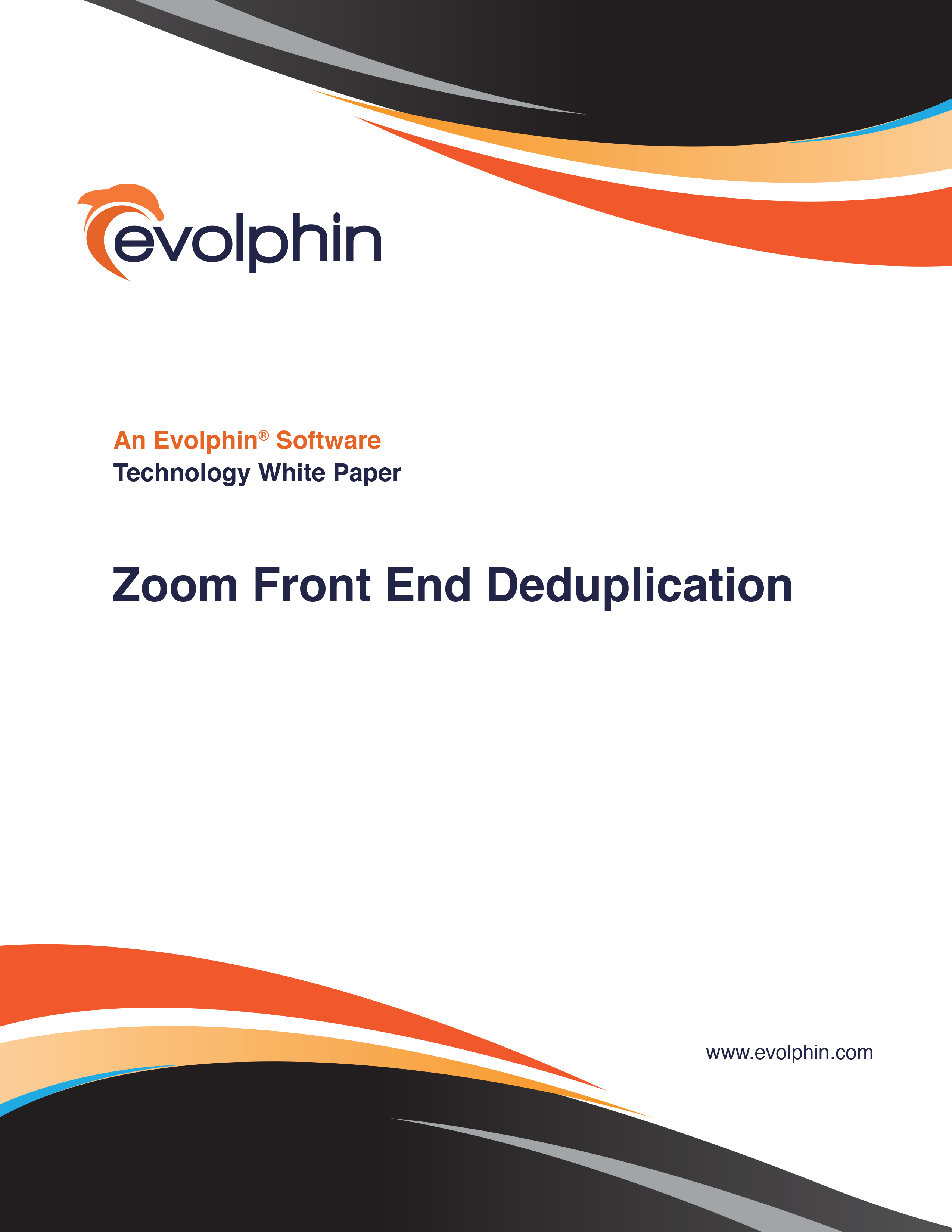 Zoom Front End Deduplication